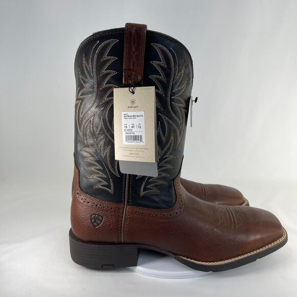 Ariat Sport Western Wide Square Toe 10029755 | Men\'s 13 EE Wide | NEW main image 2